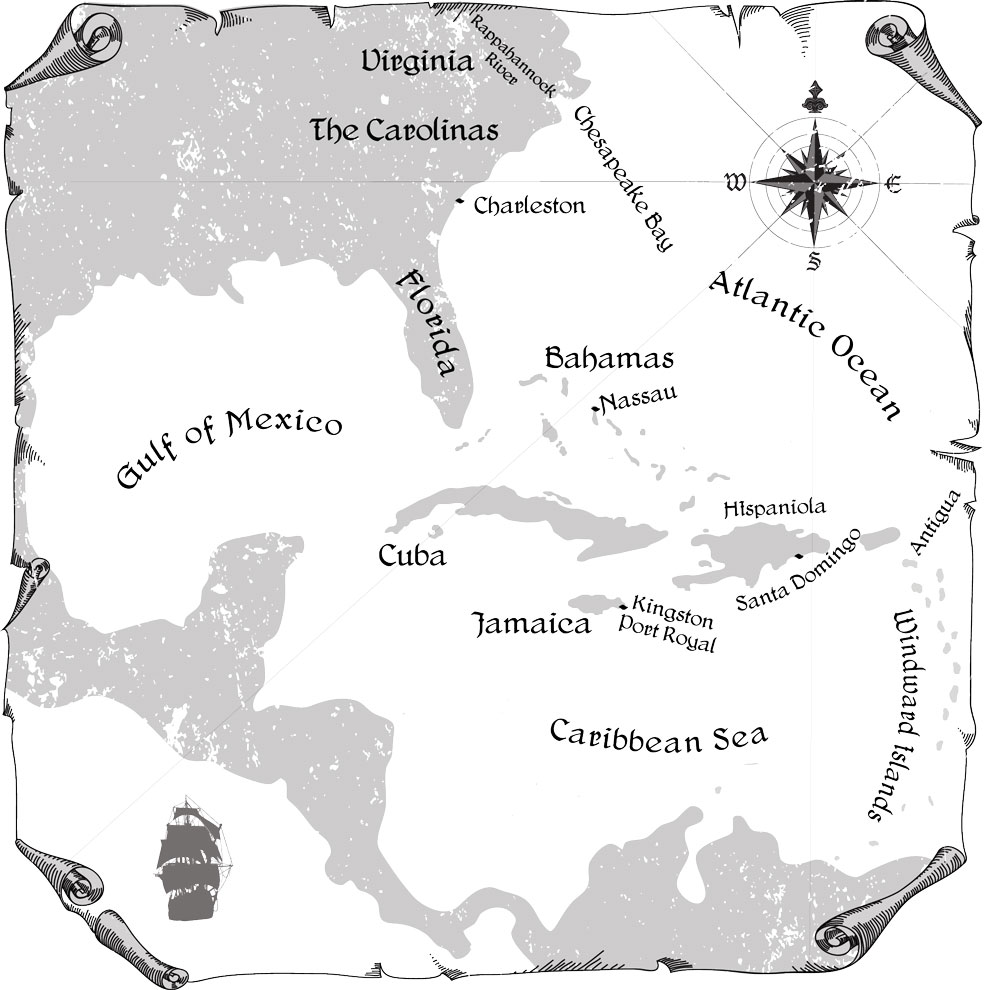 Pirate Code map